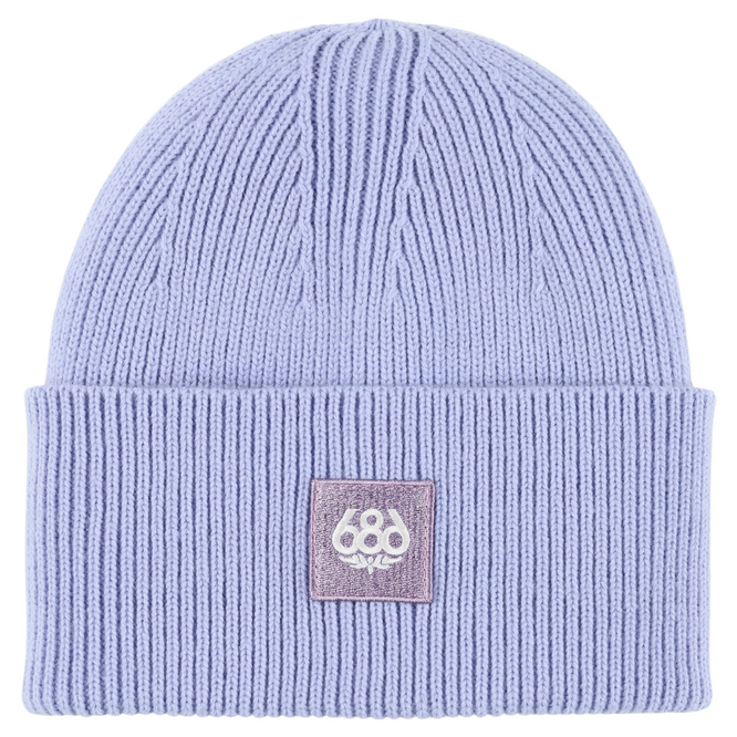 Big Cuff Beanie Purple Impression