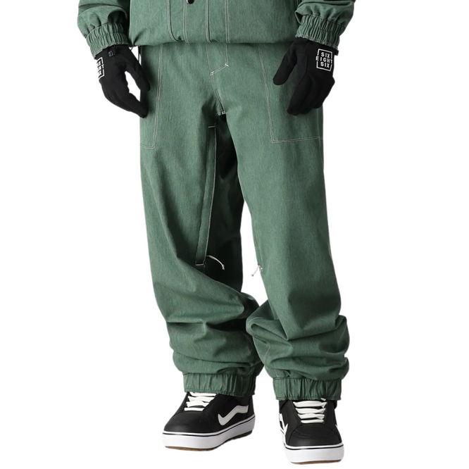 Dojo Pants Forest Green Denim