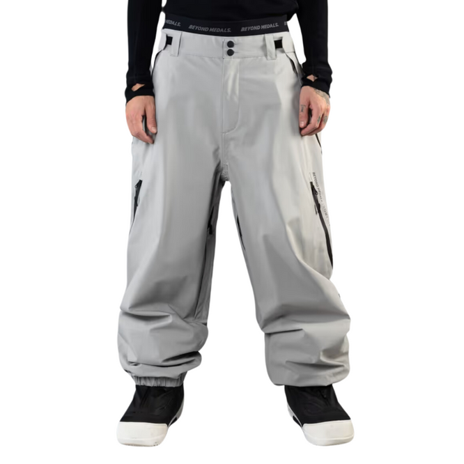 Beyond Medals X Nomadik Snowboard Pants 3L Grey