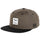 Daily Contra Snapback Cap Stone Grey