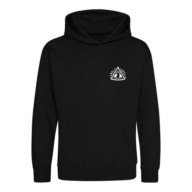 Kids Illuminati Dark Hoodie Jet Black