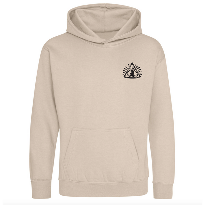 Kids Illuminati Light Hoodie Natural Stone