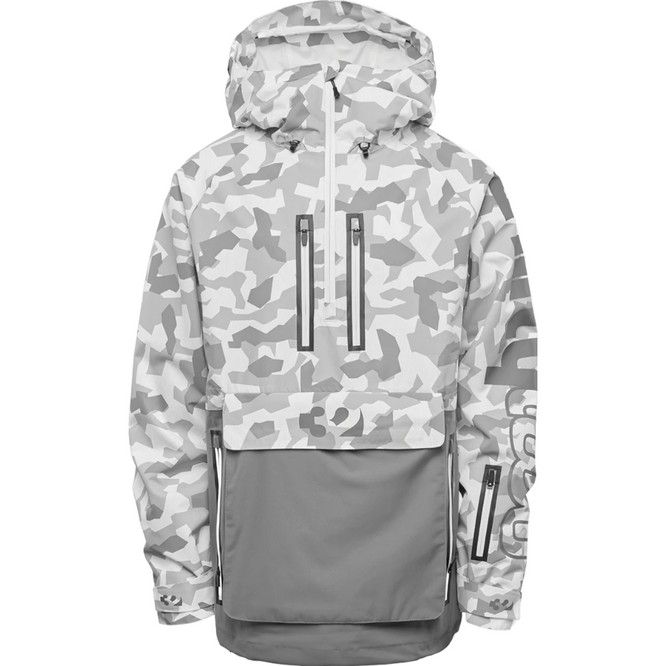 Light X Walker Snowboard Anorak White/ Camo