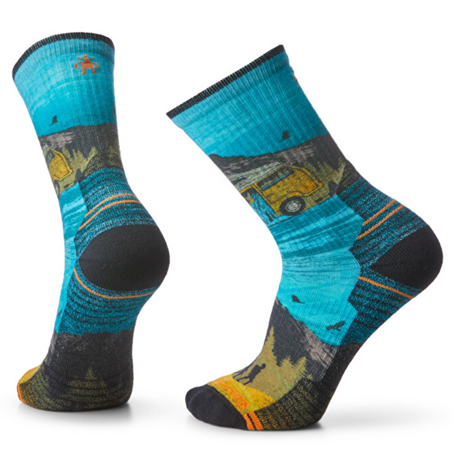 Light Cushion Crew Hike Socks Great Excursion Multi Color