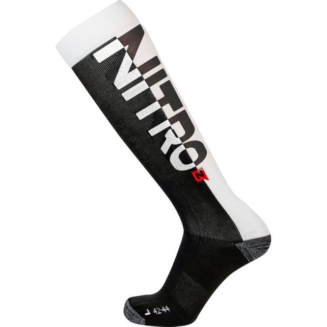 Cloud 3 Snowboard Socks Black/White