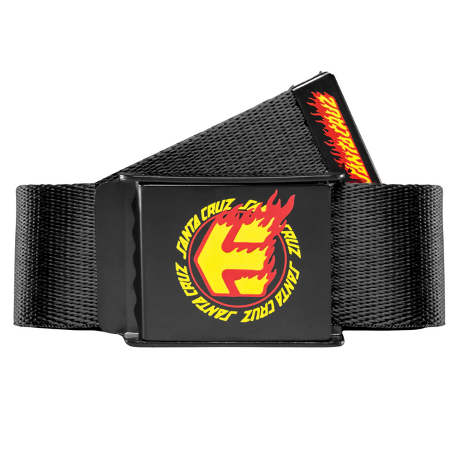 Santa Cruz Flame Belt Black