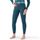 Womens Classic Thermal Merino baselayer bottom Twilight Blue Heather