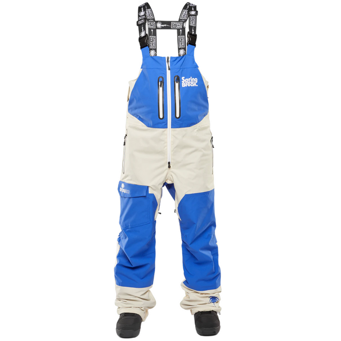 Springbreak Snowboard Bib Blue