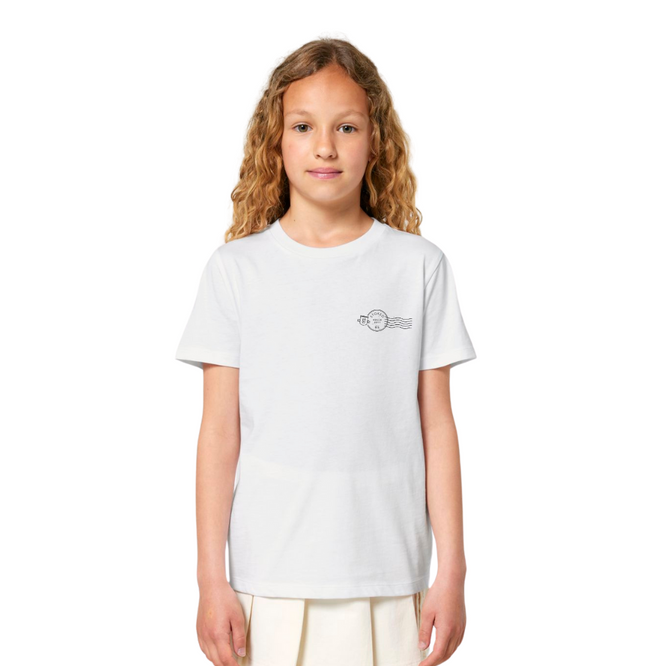 Kids Greetings From Stoked Skate T-shirt White