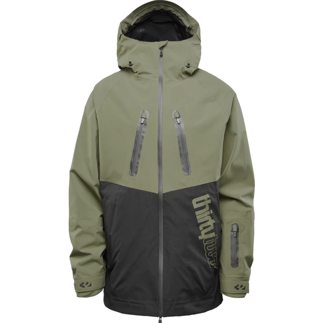 TM-3 Snowboard Jacket Black/ Olive