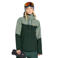 Womens Bolt Insulated Snowboard Jacket Acid