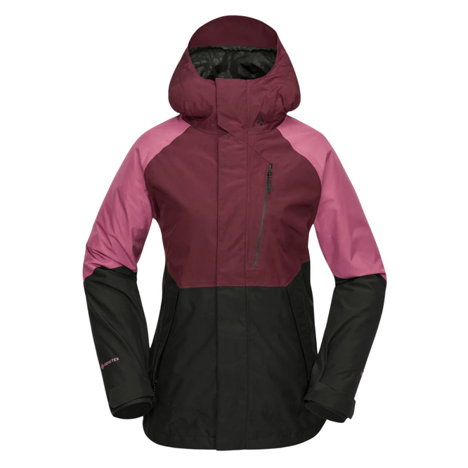 Womens  V.Co Aris Insulated Gore-Tex Snowboard Jacket Burgundy