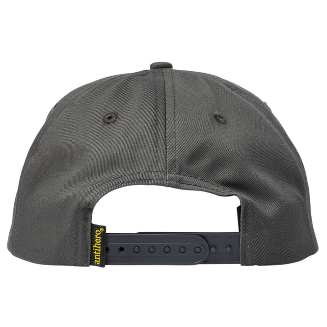 Basic Eagle Adjustable Snapback Cap Dark Charcoal