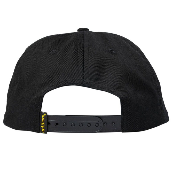 Lil Pigeon Adjustable Snapback Cap Black/Yellow