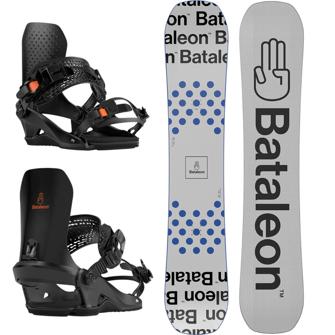 Blow 2025 Snowboard + Fly Black 2025 Snowboardbindingen