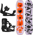 Kids Minishred 2025 Snowboard + Minishred 2025 Snowboardbindingen Snowboard Set