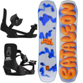 Kids Minishred 2025 Snowboard + Minishred 2025 Snowboardbindingen Snowboard Set