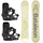 Womens Spirit 2024 Snowboard + E-Stroyer 2024 Snowboardbindingen