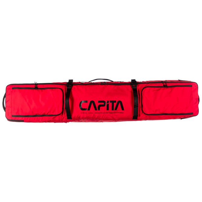 Wheeled Snowboard Bag 165cm Red