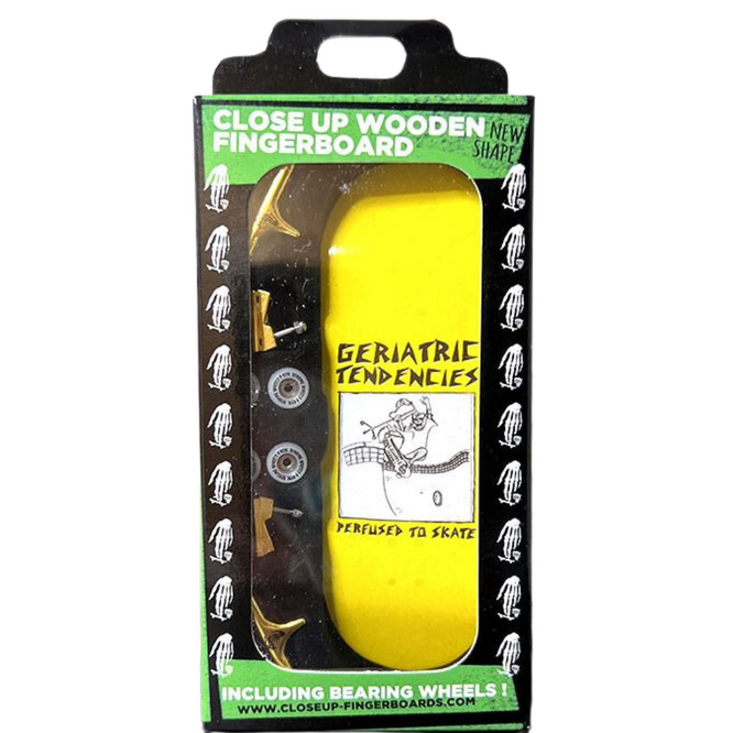 Geriatric Tendencies Gold Trucks 33mm Fingerboard