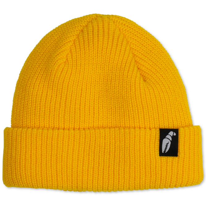 Claw Label Beanie Vintage Yellow