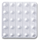 Spike Stomp Pad White