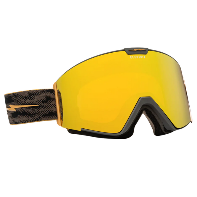 Kabru Fog Black Gold + Auburn Gold Lens Snowboard Goggles