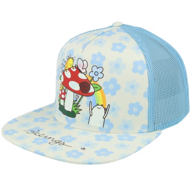 Beeings Snapback White/Light Blue