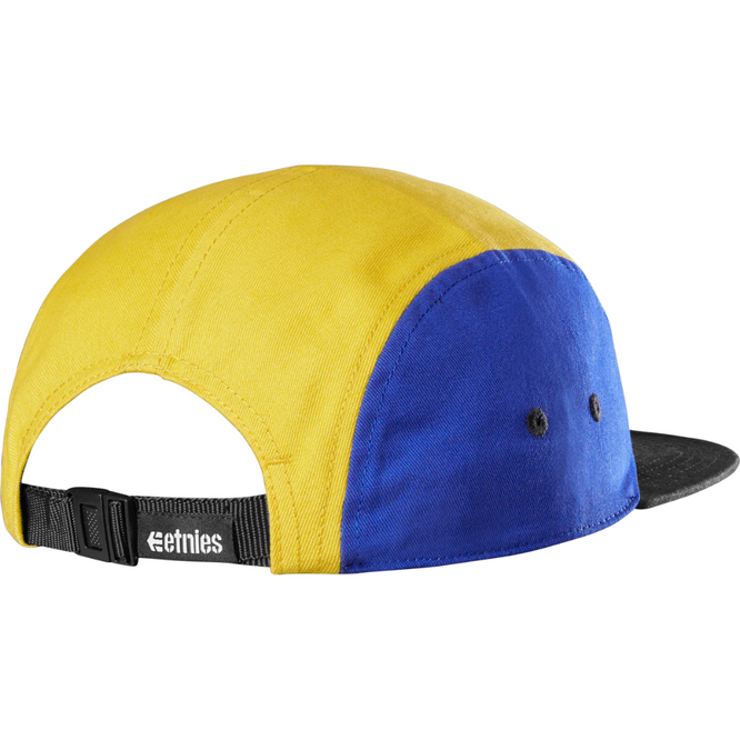 Camp Hat Black/Yellow/Blue