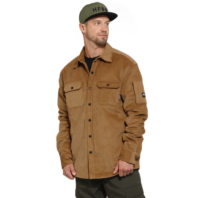 Dough Insulated Shirt Caramel Corduroy