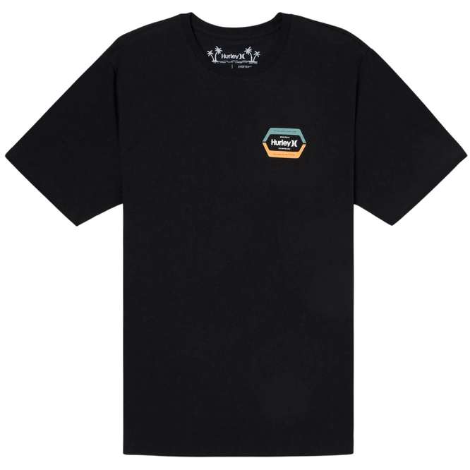 Everyday Split T-shirt Black Heather