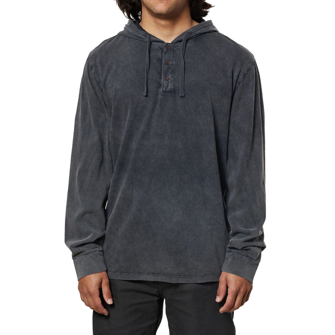 Mesa Hide Pullover Black Sand Wash