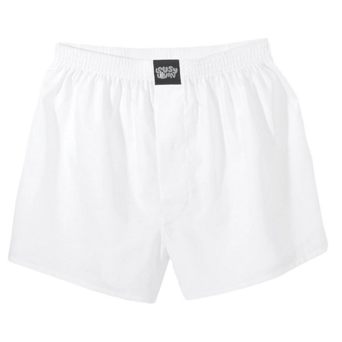 Plain Boxershorts White