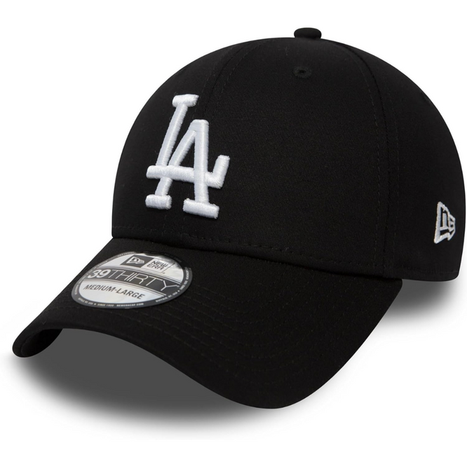 LA Dodgers 39Thirty Cap Black/White