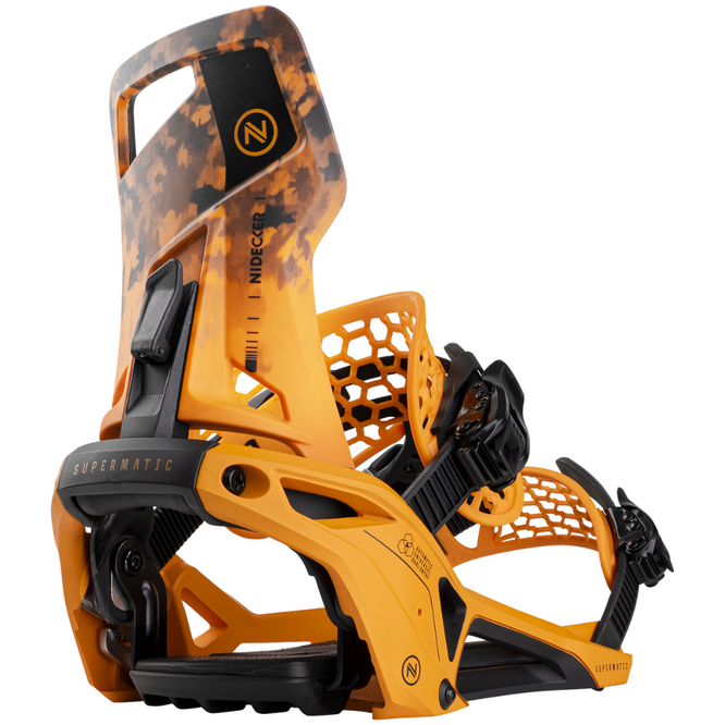 Supermatic 2025 Dune Orange Snowboardbindingen