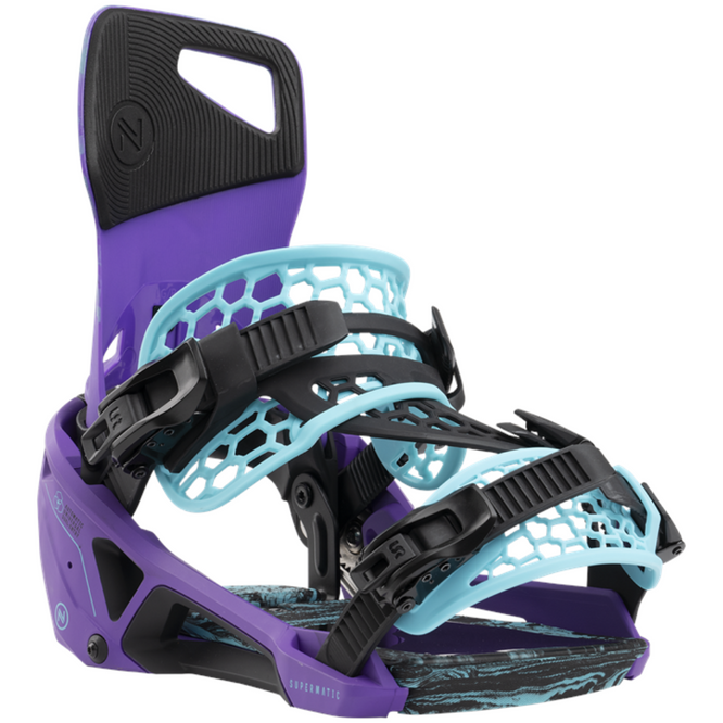 Supermatic 2025 Joker Purple Snowboardbindingen