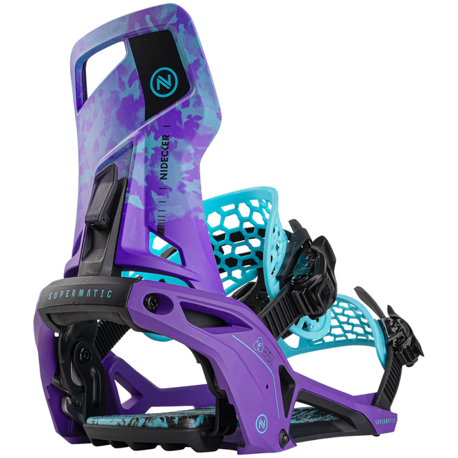 Supermatic 2025 Joker Purple Snowboardbindingen