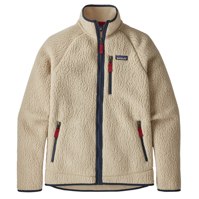 Retro Pile Jacket Khaki