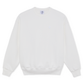 Ed Crewneck Patch Cloud White