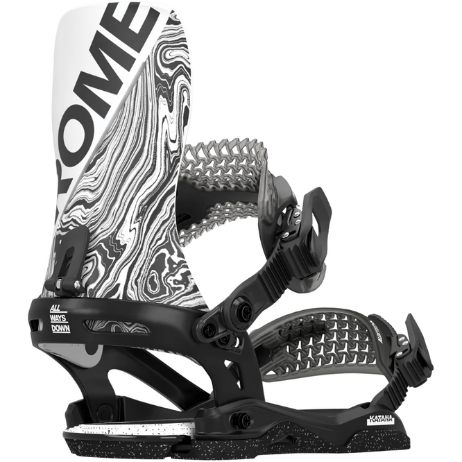 Katana Black/White 2025 Snowboardbindingen