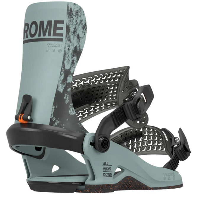 Trace Pro Slate Grey/Orange 2025 Snowboardbindingen