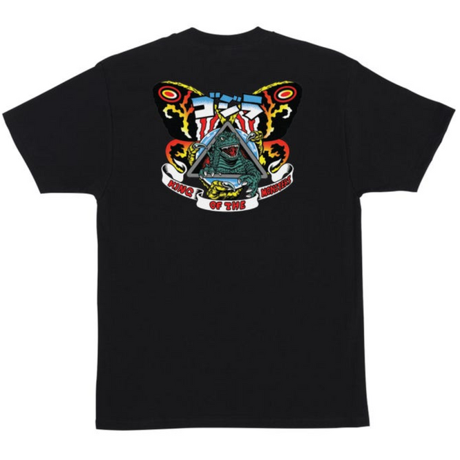 Godzilla Natas Mothra T-Shirt Black