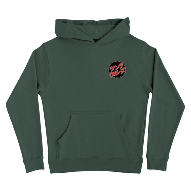 Kids Godzilla Destroyer Hoodie Green