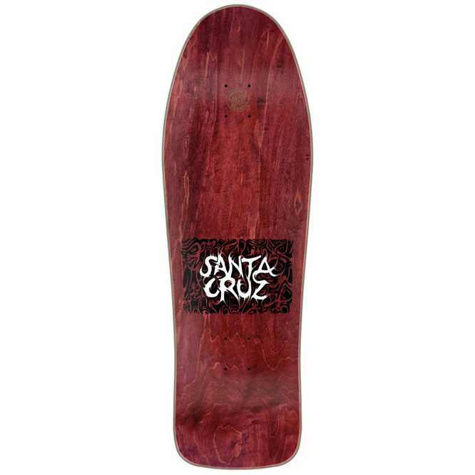 Knox Firepit Reissue Burgundy 10" Skateboard Deck