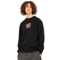 Meek Slasher Oval Dot Crew Sweatshirt Black