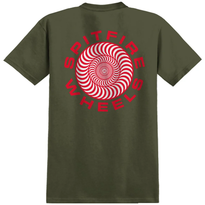 Classic '87 Swirl Fill T-Shirt Military