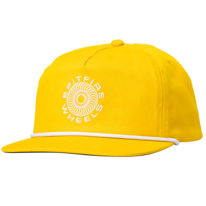 Classic 87 Swirl Snapback Cap Gold/White