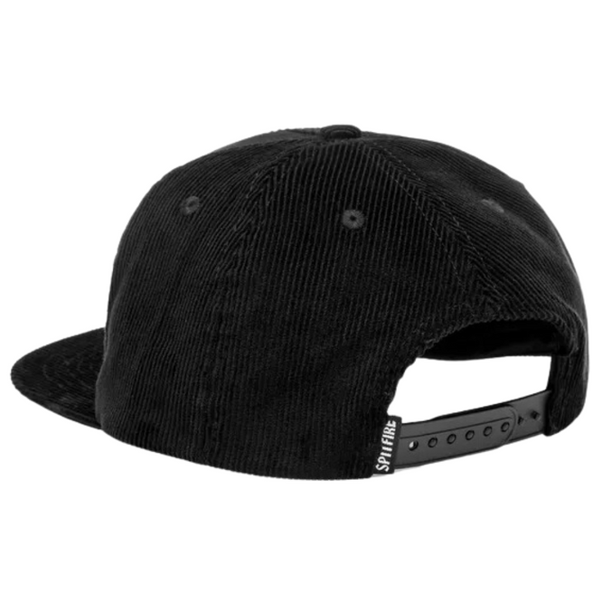 Classic '87 Swirl Patch Adjustable Snapback Cap Black/White