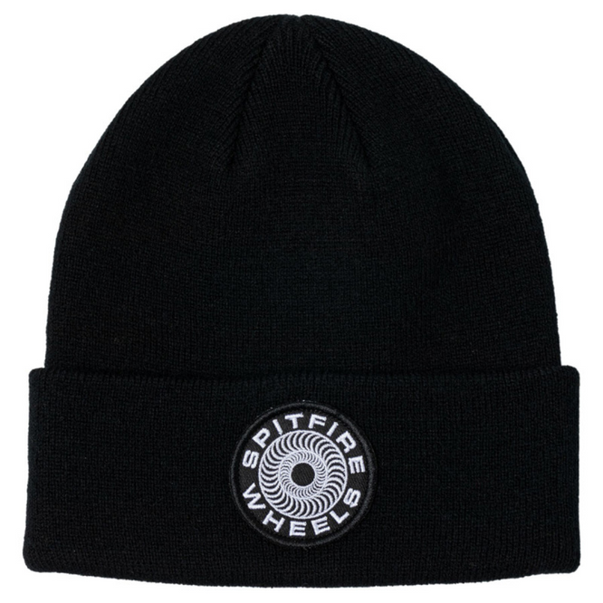 Classic '87 Swirl Patch Beanie Black