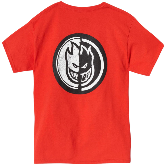 Kids Yin Yang T-shirt Red